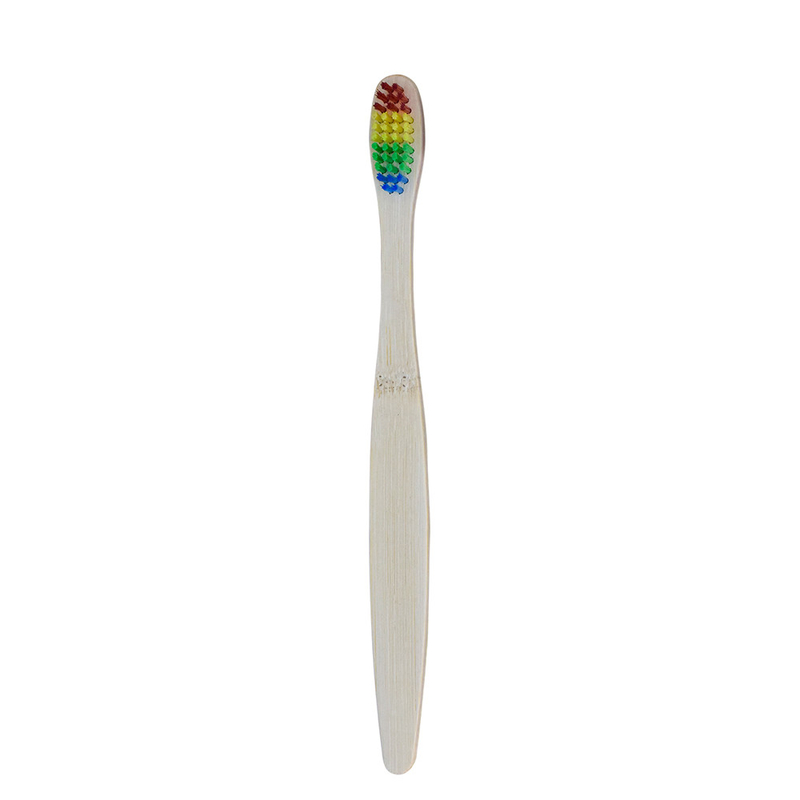 オーダーメイド 卸売 天然 エコ 生物分解性 色とりどりのソフト ホテル バンブー 歯ブラシ 梱包付き