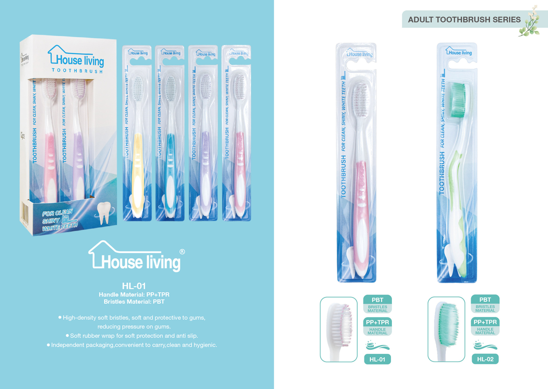 卸売 オーダーメイド 大人 旅行 家 ホテル プラスチック ソフト ブリストル 家用 歯ブラシ ブリスター カード