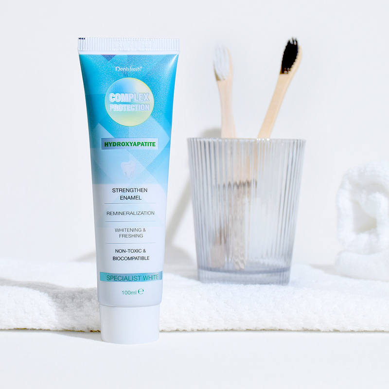 DENTIFRESH 100g 水素アパチト歯磨き粉 ミント味の歯磨き粉 成人用 オーダーメイドロゴの歯磨き粉