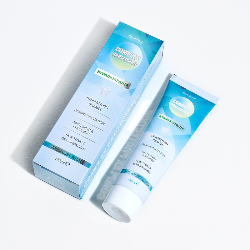 DENTIFRESH 100g 水素アパチト歯磨き粉 ミント味の歯磨き粉 成人用 オーダーメイドロゴの歯磨き粉