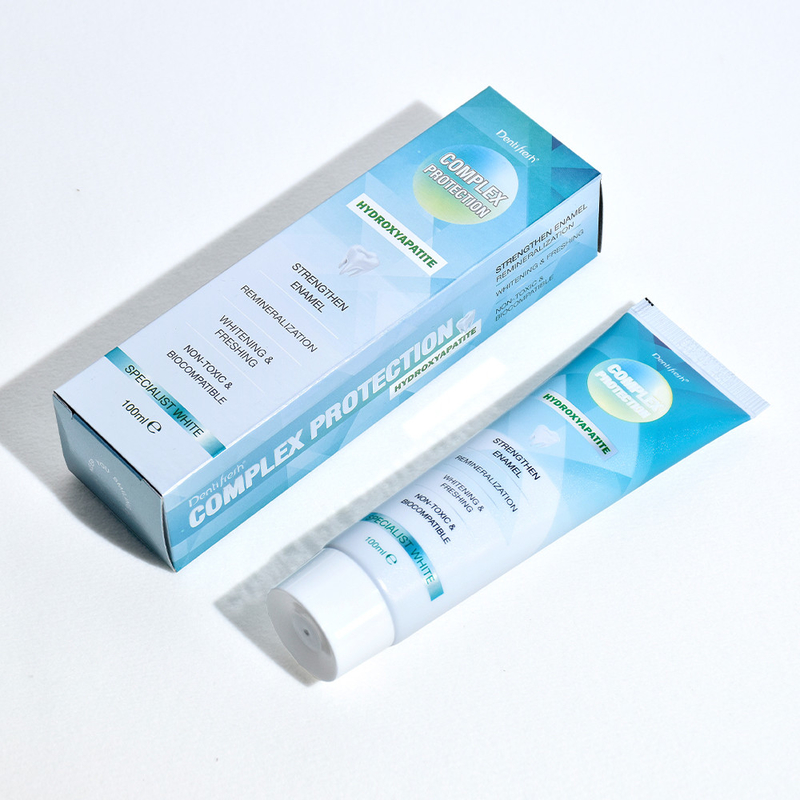 DENTIFRESH 100g 水素アパチト歯磨き粉 ミント味の歯磨き粉 成人用 オーダーメイドロゴの歯磨き粉