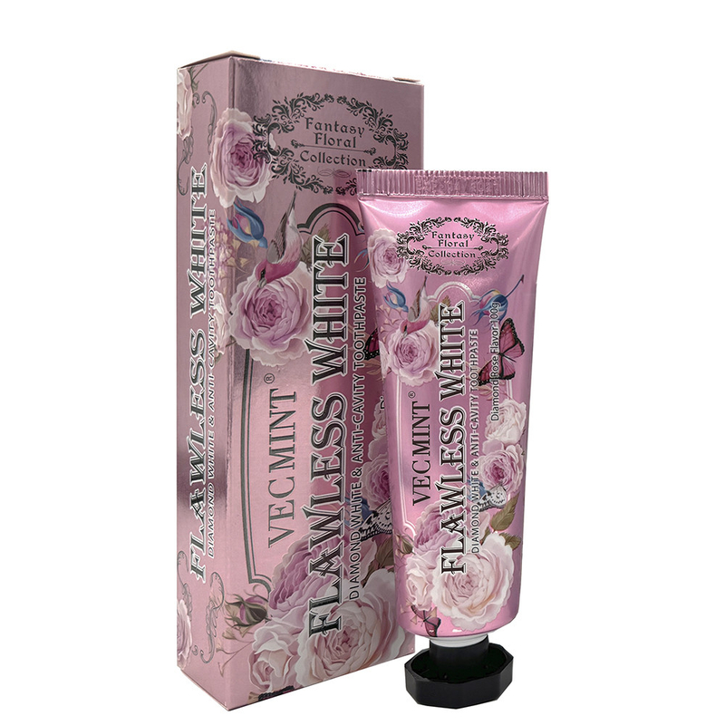 VECMINT ローズ 歯磨き粉 100g 歯磨き粉 健康な歯のために 華やかな花のコレクション ホットセール 工場 直送