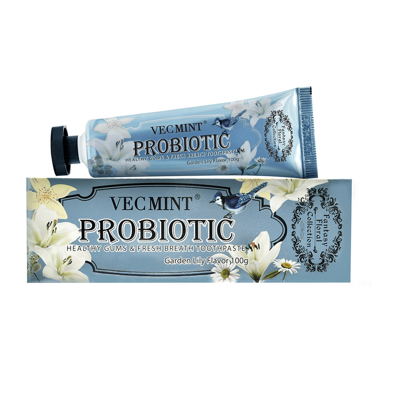 VECMINT リリー 歯磨き粉 100g 健康な歯のための歯磨き粉 おしゃれな花のコレクション ホットセール 工場直送