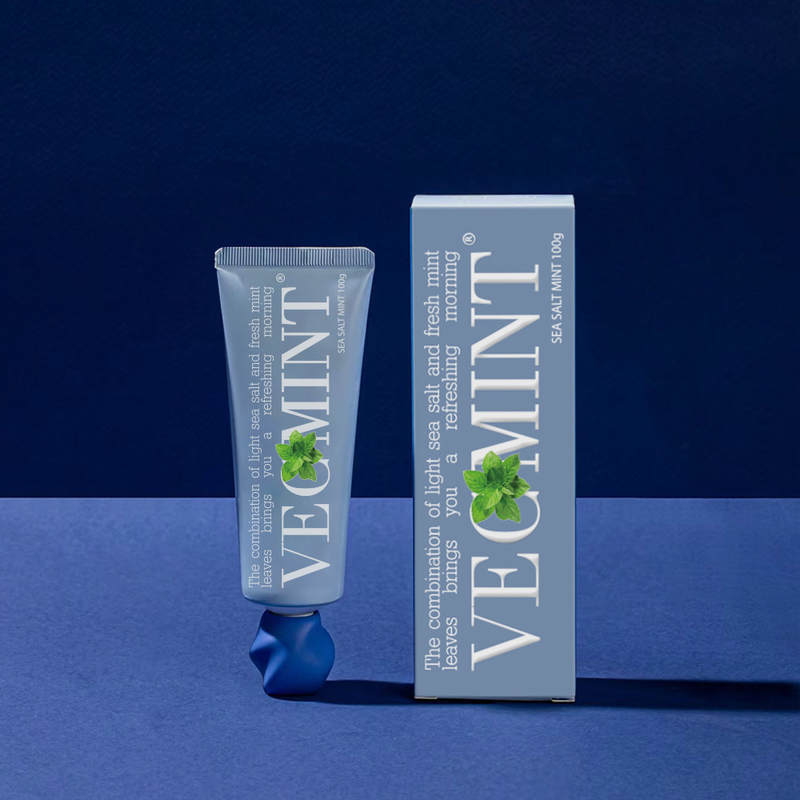 VECMINT 海塩 & 鮮やかなミント歯磨き粉 - あなたの口を離れます 鮮やかな100g卸売工場