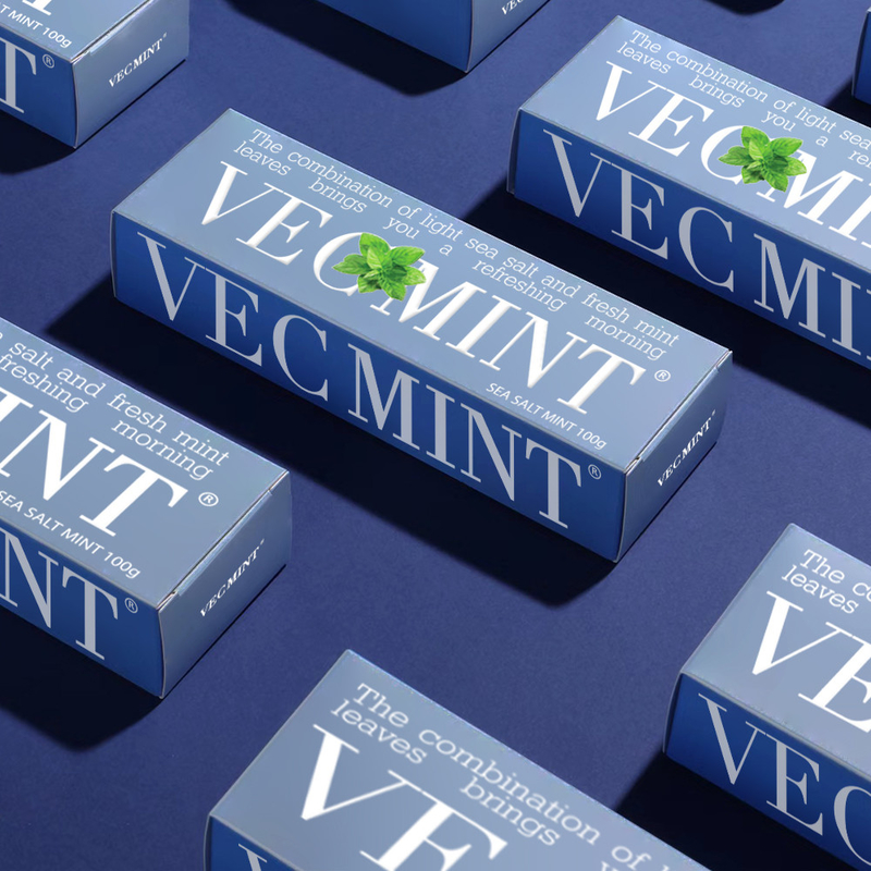VECMINT チェリーケーキ 口腔新鮮性のための味付け歯磨き粉 有機天然成分 100g卸売工場配送 オーダーメイド