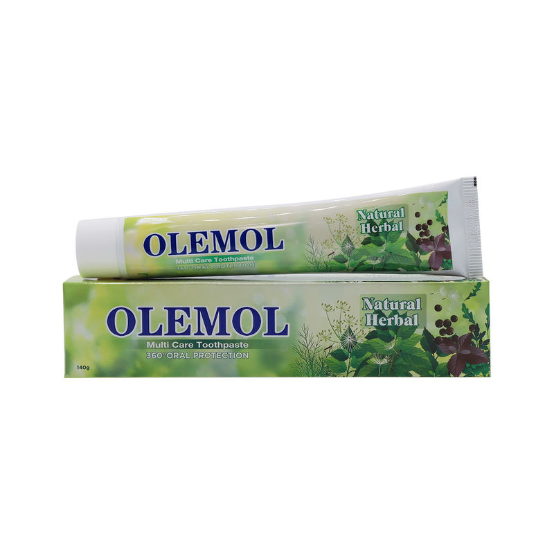OLEMOL マルチ ホワイト 歯磨き粉 90g - 効果的な歯の白化と毎日の口腔ケアのためのマックス 漂白&汚れ除去 公式