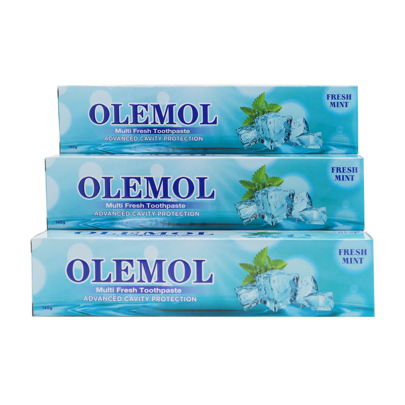OLEMOL ナチュラルハーバルマルチケア歯磨き粉 140g - 360° 口腔保護 デンタルハイジーン製品 デイリーオーラルケア用